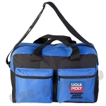 Дорожная сумка под нанесение логотипа оптом, синий