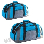 Синие дорожные сумки под логотип продажа со склада