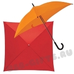 Квадратные зонты-трости под фирменную символику