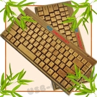 Деревянные клавиатуры с логотипом оптом