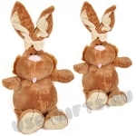 Мягкая игрушка «Кролик-заяц 24см» с логотипом оптом