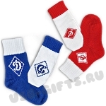Вязаный набор: носки и варежки с логотипом продажа оптом