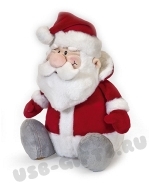 Мягкая игрушка «Дед Мороз» под логотип оптом