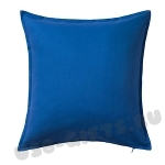 Подушка синяя под нанесение логотипа