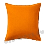 Подушки оранжевые под логотип оптом склад
