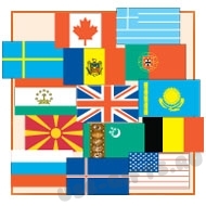 Рекламные флаги с логотипом знамена с фирменной символикой печать на флагах производство флагов