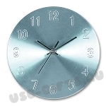 Металлические настенные часы полд логотип