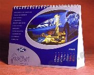 Перекидной настольный календарь "домик"