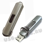 USB брелок с выдвижным коннектором оптом 2Gb 4Gb 8Gb