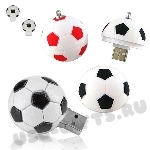 Оригинальные флешки «Футбольный мяч» USB Flash Drive sport