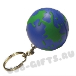 Антистрессы брелоки «Земной шар» подарочные антистрессболлы