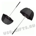 Зонты черные для сумок с клюшками для гольфа