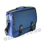 Синие портфели для конференций рекламная сумка конференц под логотип