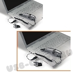 Пылесос usb с LED-фонарем для клавиатуры компьютерные сувениры