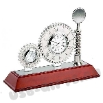 Прибор настольный Шестеренки часы термометр