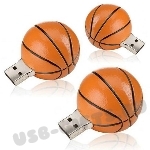 Флешки спорт промо USB Flash Drive «Баскетбольный мяч» флешка
