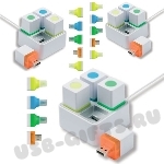 Набор флешки с маркерами USB-hub подставка usb набор флешек