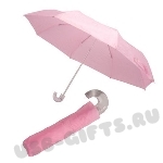 Зонт розовый, складной под логотип зонты розовые