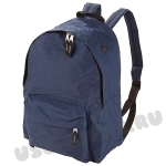 Рюкзак синий под фирменную символику рюкзаки