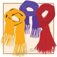 Шарфы вязанные с логотипом шарфы флис, шарфы хлопок, шарфы акрил