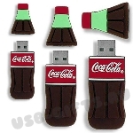 Флешки Бутылка Кока Колы с логотипом USB Flash Drive bottle pvc