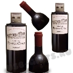 Флешка «Бутылка вина» опт необычные флешки вино с логотипом
