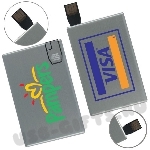 Флешки кредитки металл usb flash card визитки оптом под гравировку