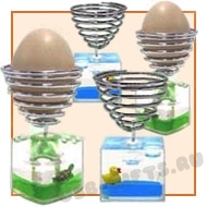Сувенирные аква подставки под яйца с плавающим логотипом