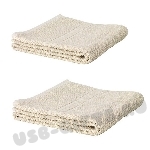 Бежевые полотенца махровые 500 гр. 140 x 70 см