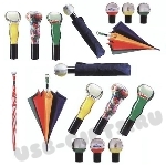 Подарочные аква зонты с aqua ручками с плавающими логотипами