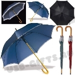 Сувенирные зонты со светоотражающей полосой