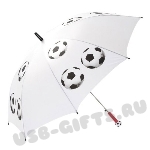 Футбольный зонт, автоматический c логотипами
