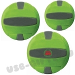 Мячи волейбольные зеленые под нанесение логотипа