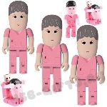 Розовые флэшки «Медсестра» медицинские usb флеш накопители