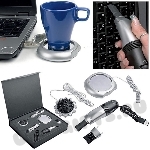 Наборы usb устройств: подставка под чашку, массажер и пылесос для клавиатуры