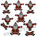Флэшки «Санта Клаус» купить flash карты Дед Мороз с логотипом</