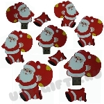 Флэшка «Дед Мороз» flash Санта Клаус под нанесение символики