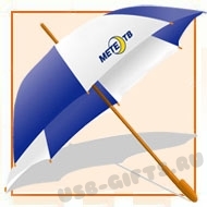 Зонты с логотипом оптом рекламные зонты-трости и складные зонты