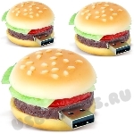Флешки «Гамбургер» съедобные флешки необычные под логотип опт