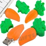 Флешки «Морковка» usb flash carrot овощные usb флеш карты оптом