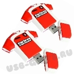 Красные usb флеш карты «Спортивная одежда для спорта» сувенирные флэшкарты пвх