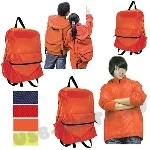 Оранжевые ветровки рюкзаки под фирменную символику со склада