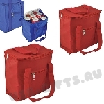 Красные сумки холодильники под нанесение логотипа