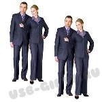 Офисная одежда мужская и женская для офиса пиджак, брюки, рубашка, галстук