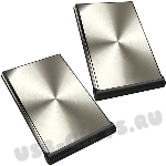Внешние жесткие диски металл 320Gb 500Gb 640Gb 750Gb серебро