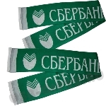 Рекламные шарфы вязаные с логотипом акрил оптом