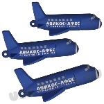 Синие флешки «Самолет» авиа usb flash диски под нанесение логотипа