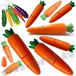 Флэшки «Морковка» овощные usb flash карты морковь оптом