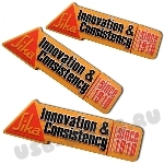Сувенирные флэшки в форме логотипа «Innovation Consistency» flash карты