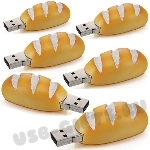 Usb flash диски «Хлеб» хлебобулочные флешки под логотип оптом